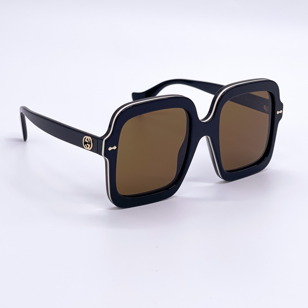 NEW GUCCI GG1241S 001 SQUARE OVERSIZED WOMEN SUNGLASSES GUCCI GG1241S - Picture 9 of 14